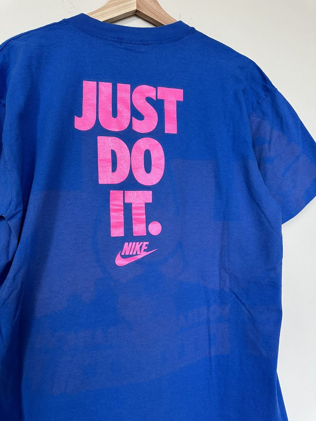 Nike × Vintage Vintage 90s Nike Niketown Portland Marathon T-Shirt Size US XL / EU 56 / 4 - 6 Thumbnail