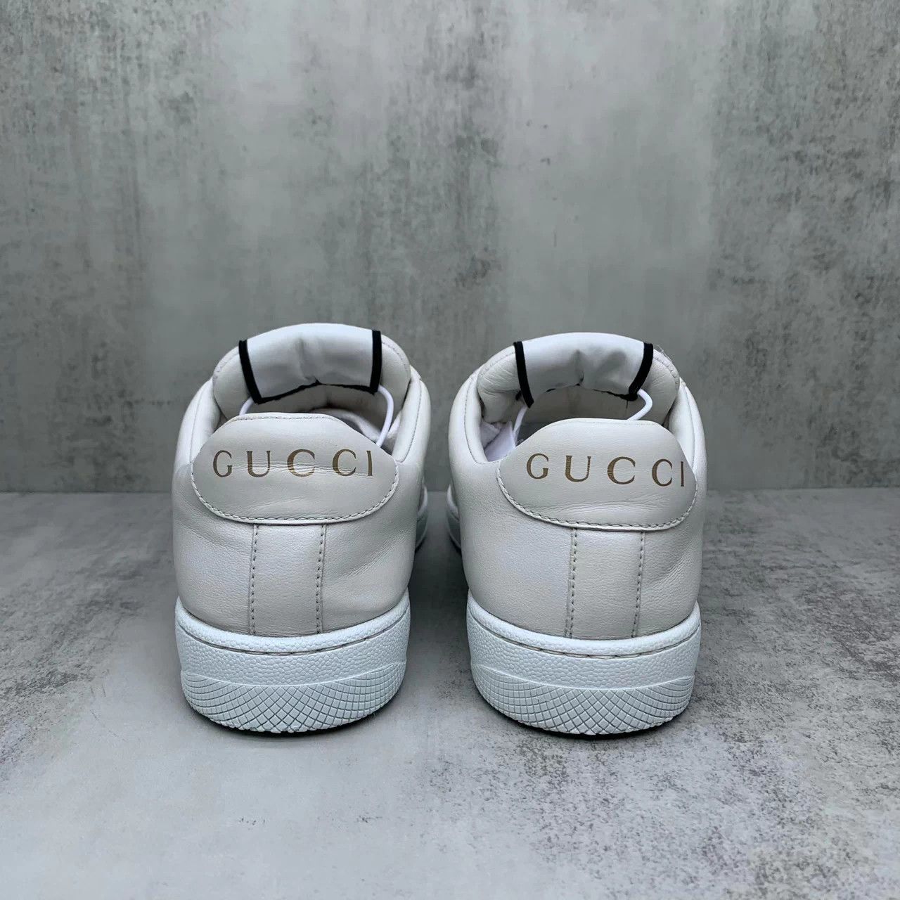 Gucci Gucci GG white low-top sneakers size 36 mint Size US 5 / IT 35 - 5 Thumbnail