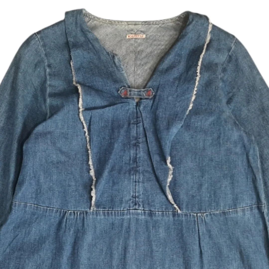 Kapital × Kapital Kountry Kapital Japan Midi Dress Size XS / US 0-2 / IT 36-38 - 5 Thumbnail