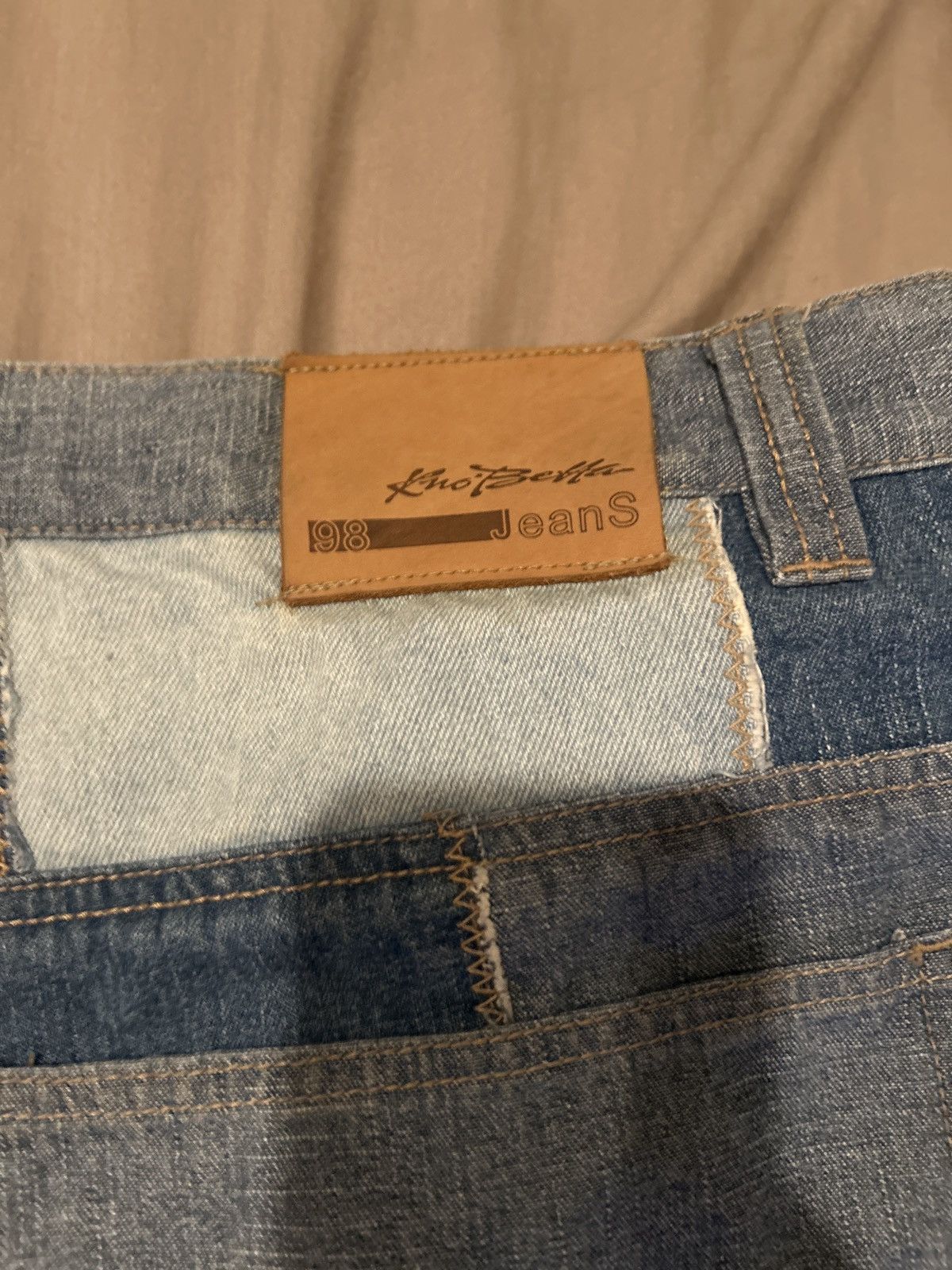 Other Vintage baggy Kno Betta Jeans Size US 42 / EU 58 - 2 Thumbnail