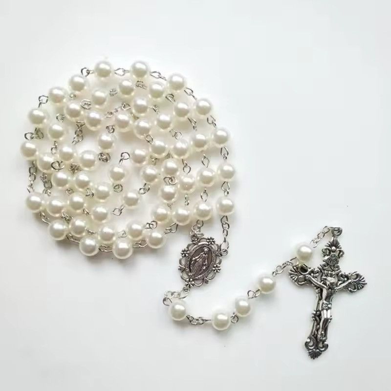 Other cross rosary Bead Necklace Size ONE SIZE - 4 Thumbnail