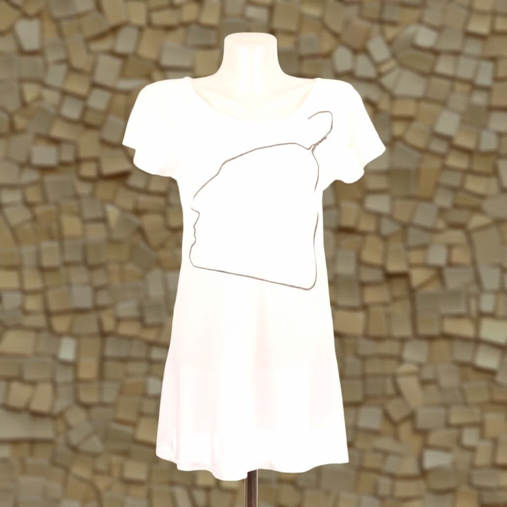 Vintage Des Artistes Hanging Man by Ai Wei Wei T-Shirt White S Womens XS? Size S / US 4 / IT 40 - 1 Thumbnail