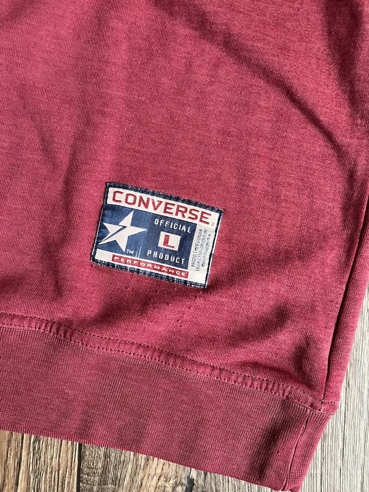 Converse × Vintage Converse All Stars Big Logo Vintage Sweatshirt Made in USA Size US L / EU 52-54 / 3 - 4 Thumbnail