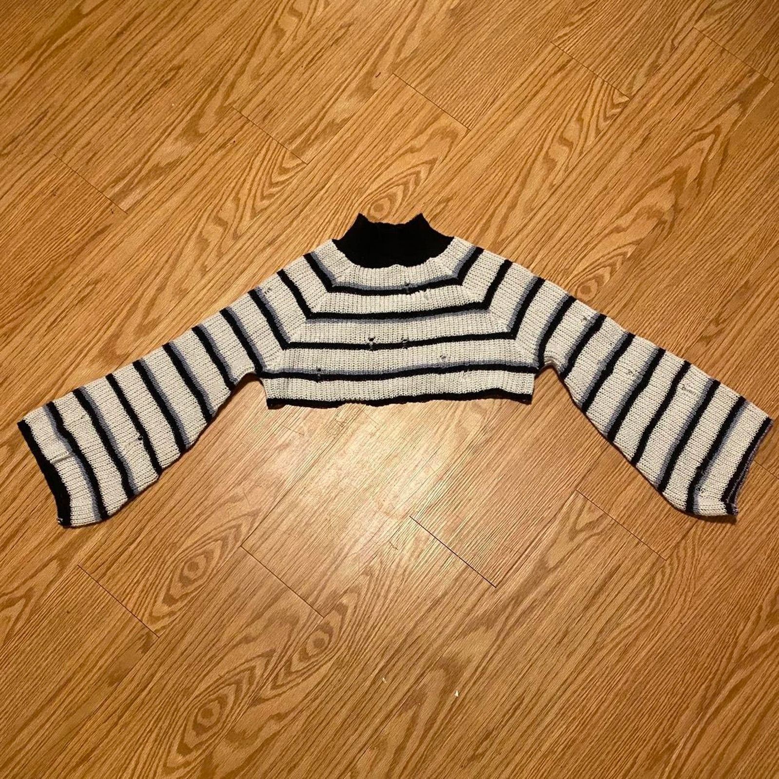 Other Striped knit sweater top Size S / US 4 / IT 40 - 4 Thumbnail