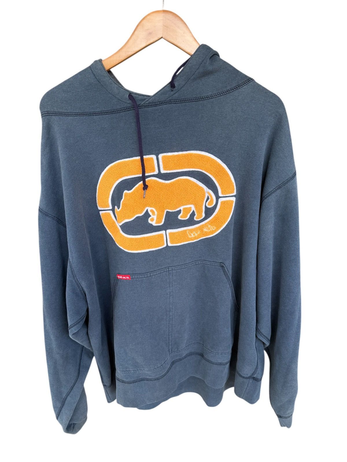 Ecko Unltd. Ecko Unltd Y2K Hoodie – Rare Vintage Streetwear Piece Size US XL / EU 56 / 4 - 7 Thumbnail