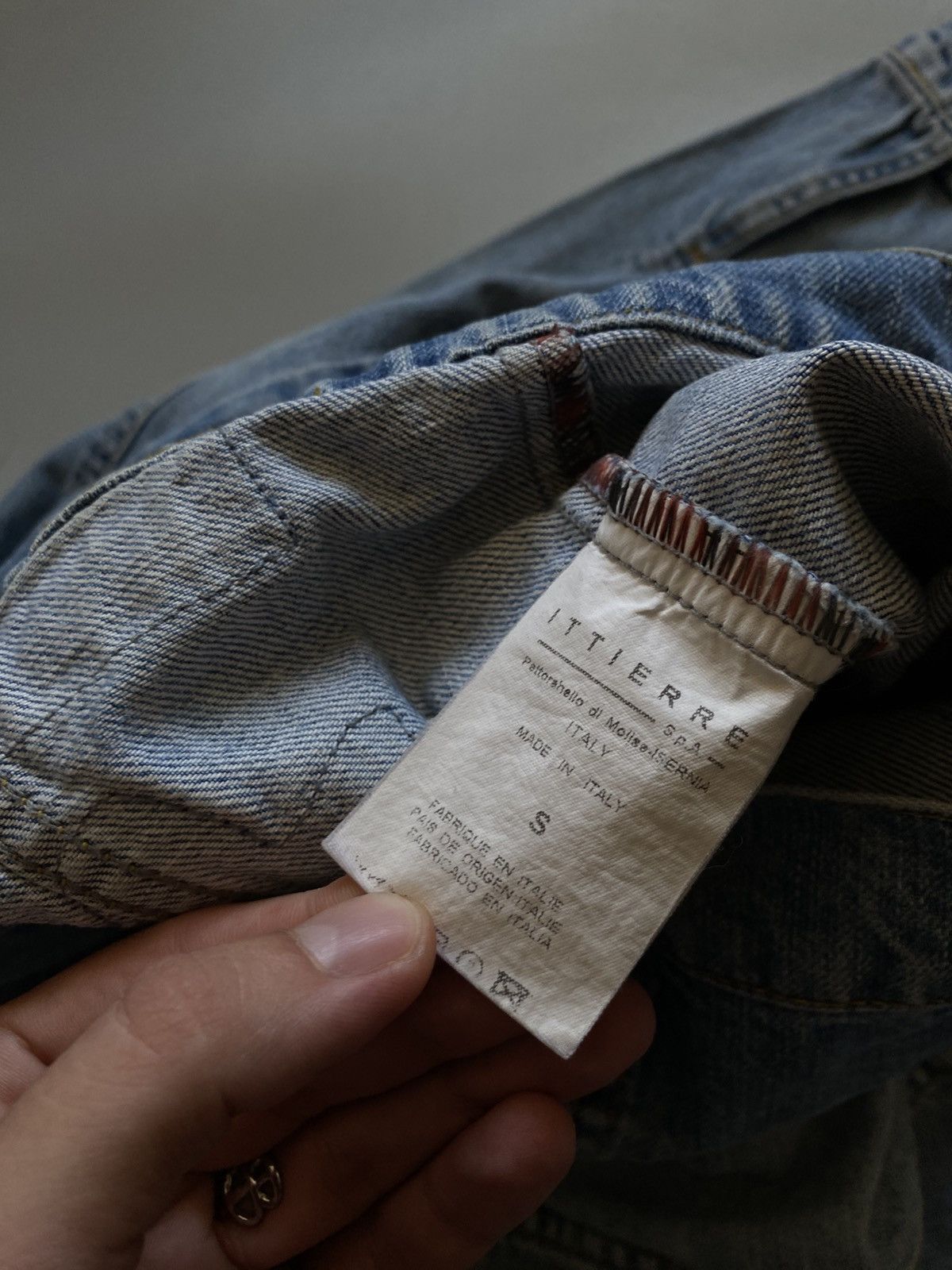 Versace Jeans Couture Versace very rare denim jacket with stripes Size S / US 4 / IT 40 - 7 Thumbnail