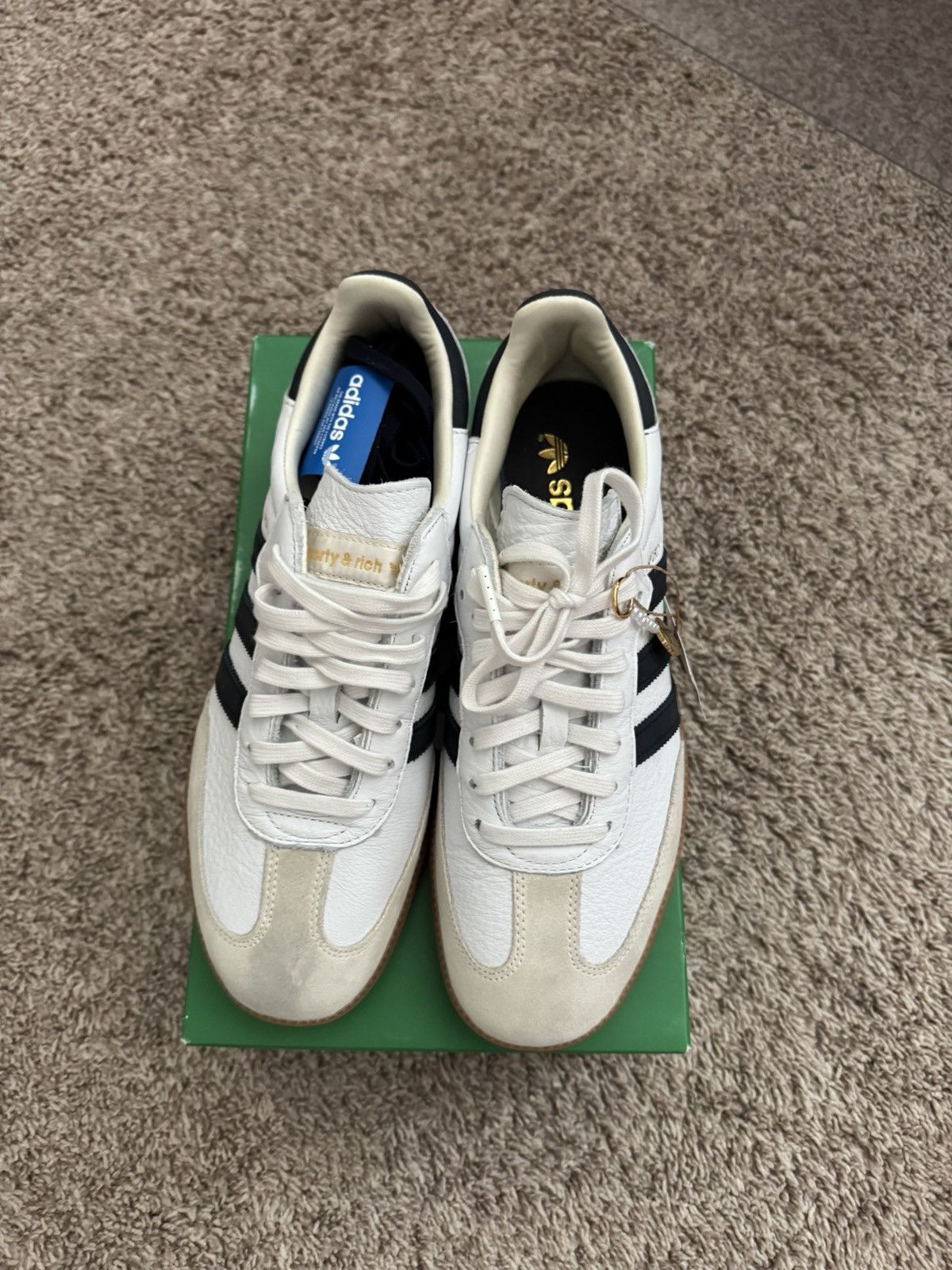 Adidas × Sporty & Rich Sporty & Rich x Samba OG ‘White Legend Ink’ (2023) Size US 9 / EU 42 - 2 Thumbnail