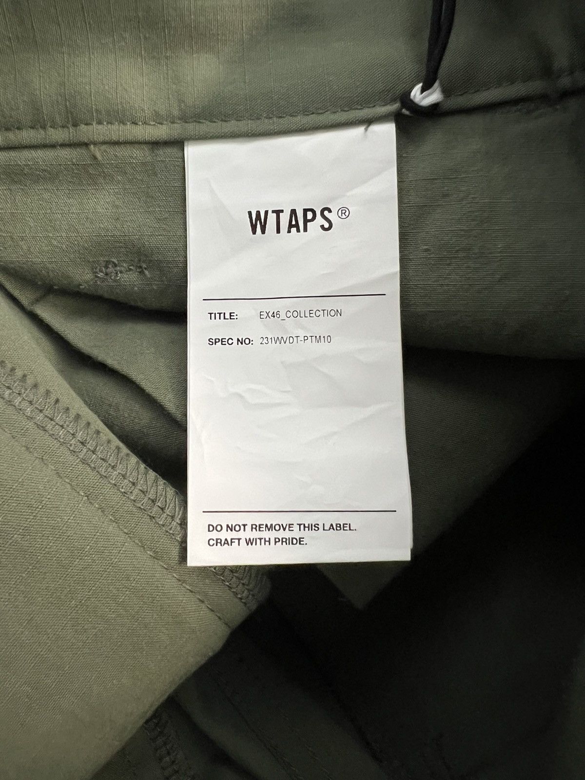 Wtaps Wtaps MILS9601 / SHORTS / NYCO. RIPSTOP Jungle cargo Size US 34 / EU 50 - 6 Thumbnail