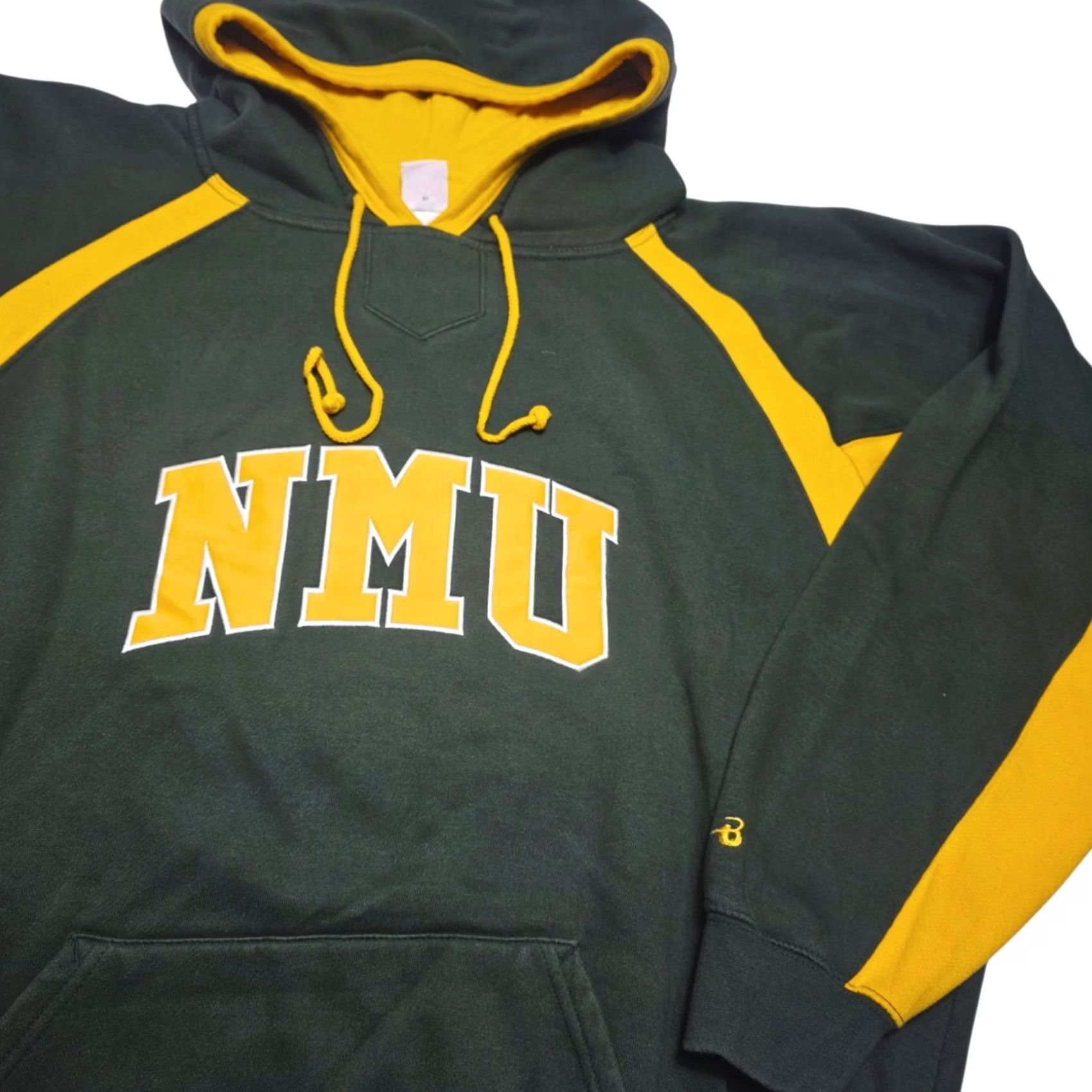 Vintage VINTAGE Northern Michigan University Hoodie Cotton Heavyweight 2XL Stitched Y2k Size US XXL / EU 58 / 5 - 3 Thumbnail