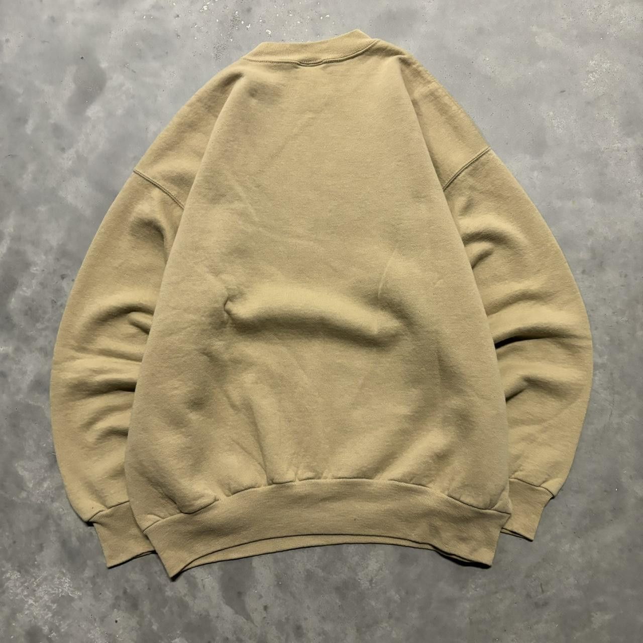 Japanese Brand × Vintage Crazy Vintage 90s Biege Pumpkins Fall Autumn Crewneck! Size US L / EU 52-54 / 3 - 7 Thumbnail
