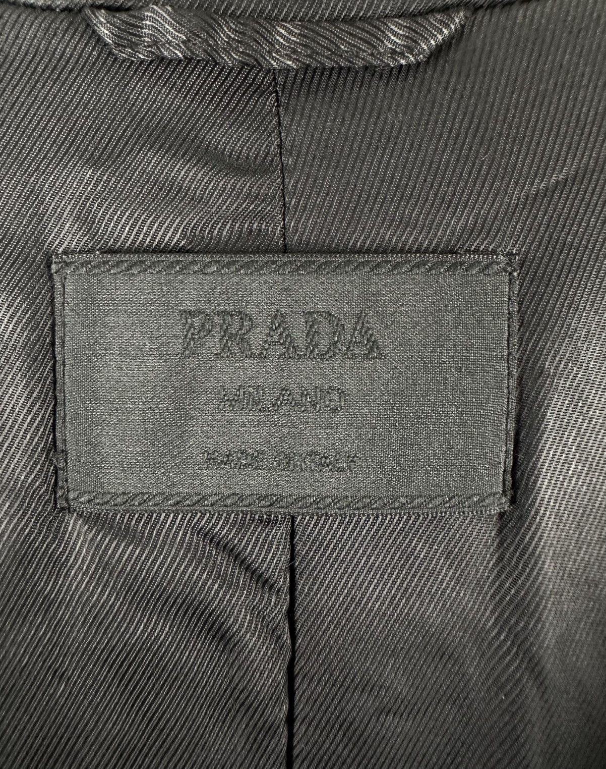 Prada Prada - Parka Zip Hooded - Nylon Jacket in Black Size US S / EU 44-46 / 1 - 14 Thumbnail