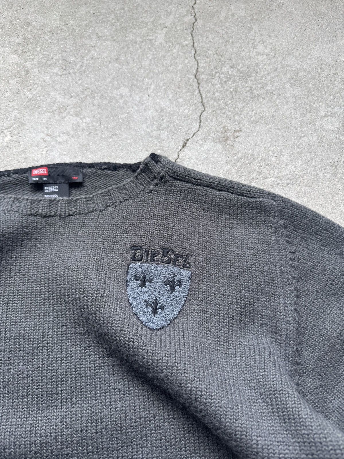 Diesel Vintage Diesel Wool Sweater Size US M / EU 48-50 / 2 - 6 Thumbnail