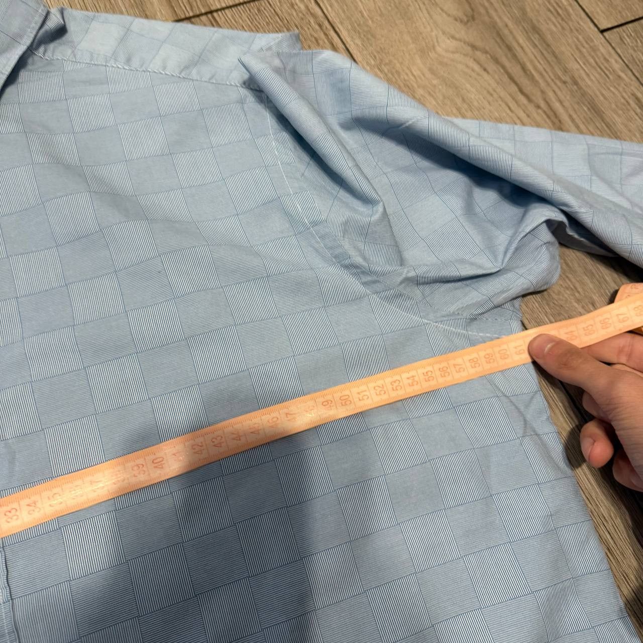 Ermenegildo Zegna ermengildo zegna shirt mens XL check Blue Size US XL / EU 56 / 4 - 8 Thumbnail