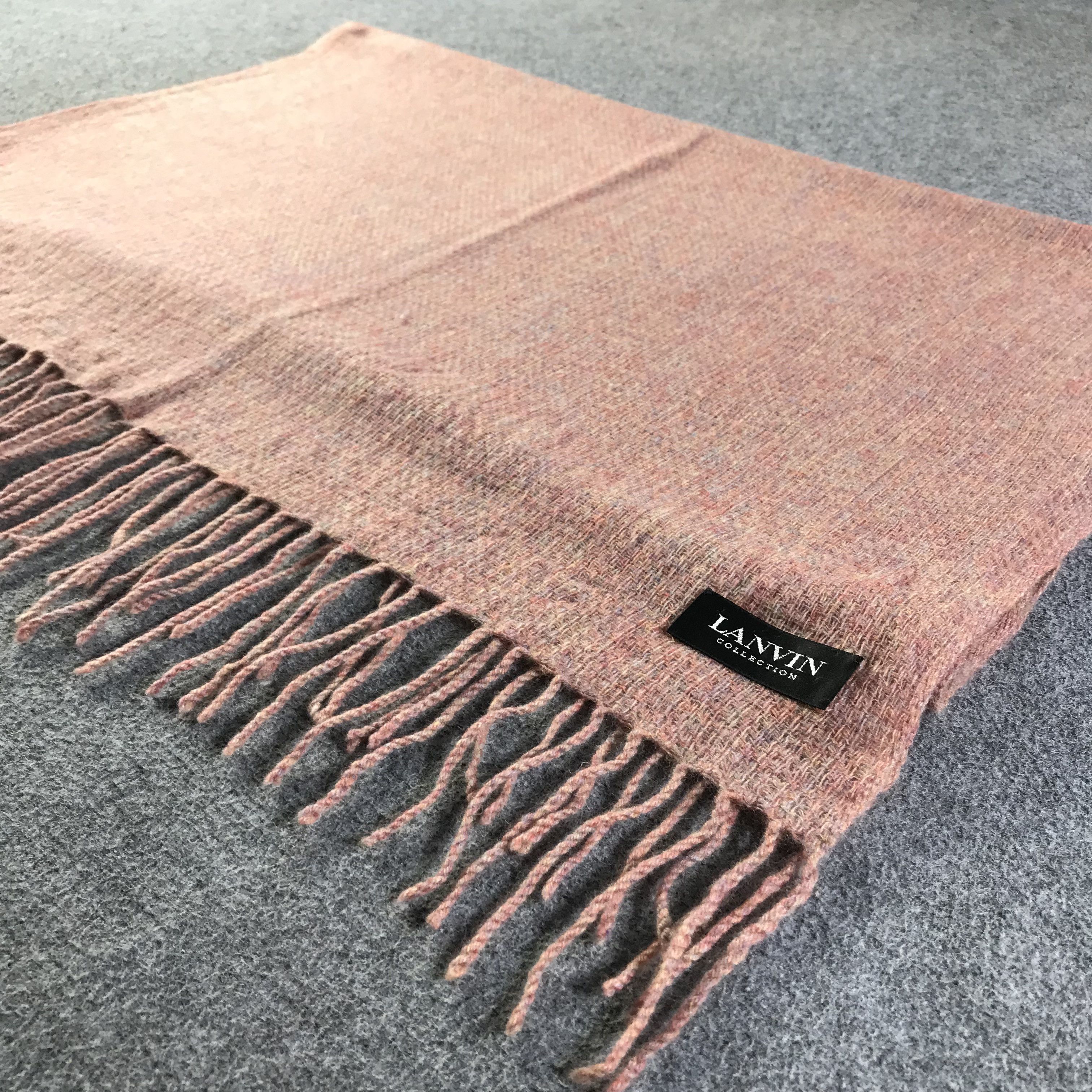 Lanvin Lanvin Oversize Scarf / Muffler / Neckwear SS1533 Size ONE SIZE - 4 Thumbnail