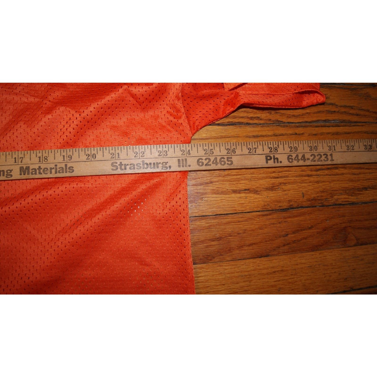 Vintage VTG ILLINOIS FIGHTING ILLINI Orange Mesh Football XL Jersey Size US XL / EU 56 / 4 - 8 Thumbnail