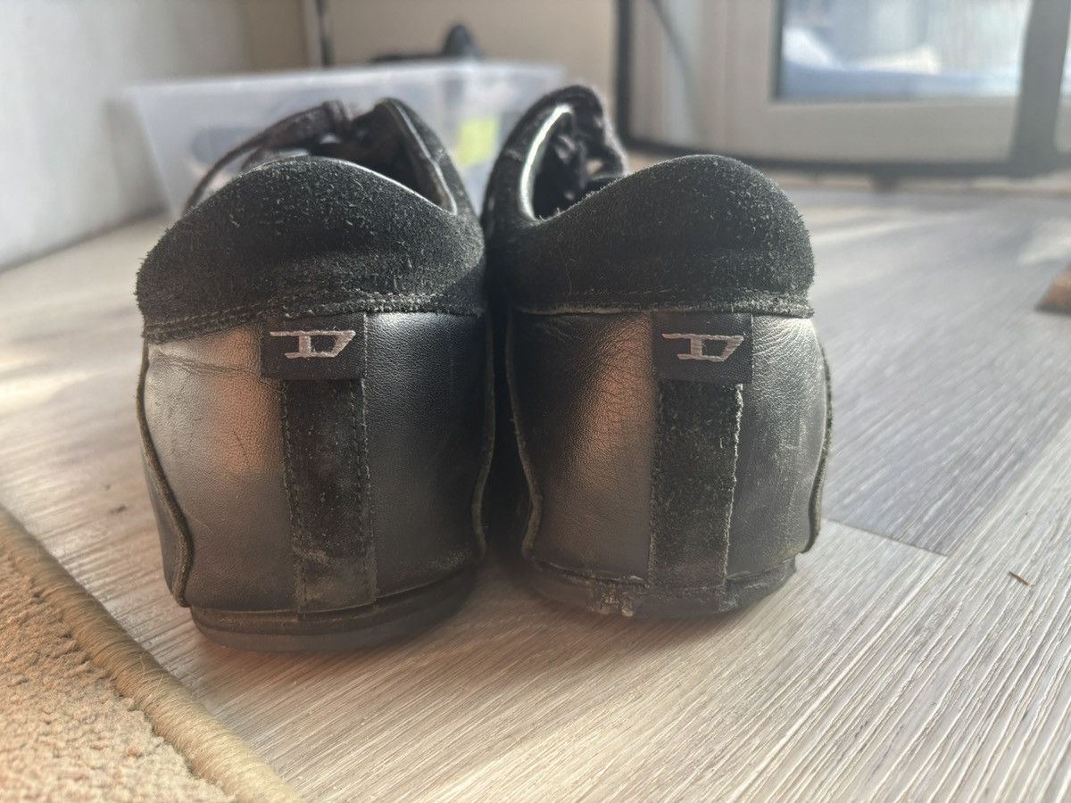 Diesel VINTAGE] 2002 Diesel "Wish" Leather Racing Sneakers : US 10 Size US 10 / EU 43 - 2 Thumbnail
