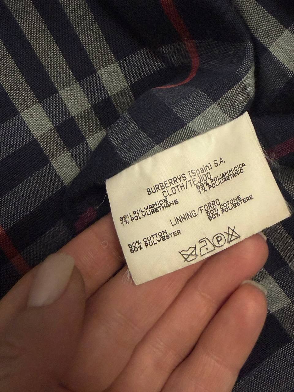 Burberry Rare Vintage Burberry Men Quilted Jacket Blue Leather Collar Size US M / EU 48-50 / 2 - 12 Thumbnail