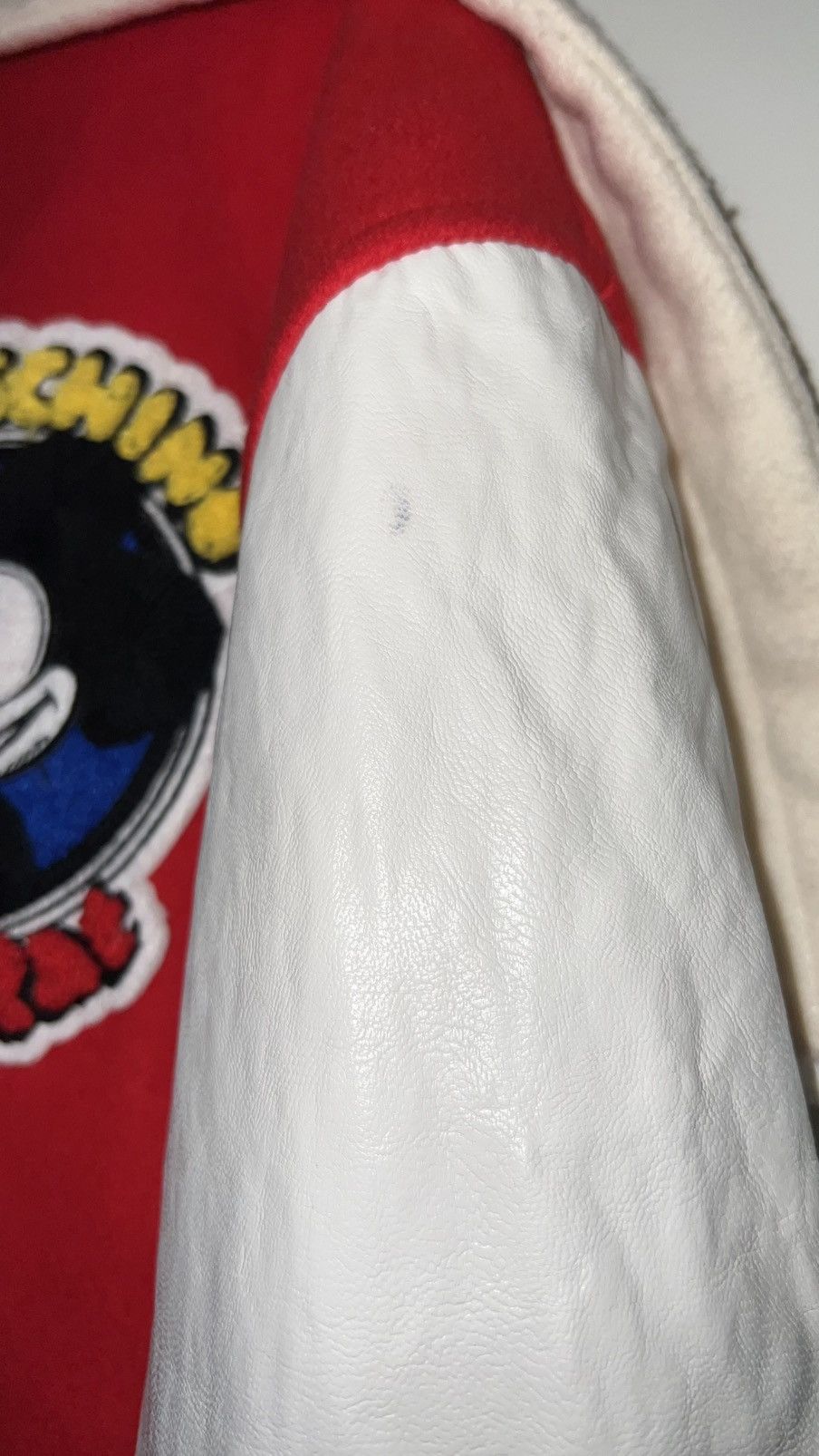 Moschino Moschino Mickey Rat Bomber Jacket Red White Size M Size M / US 6-8 / IT 42-44 - 7 Thumbnail