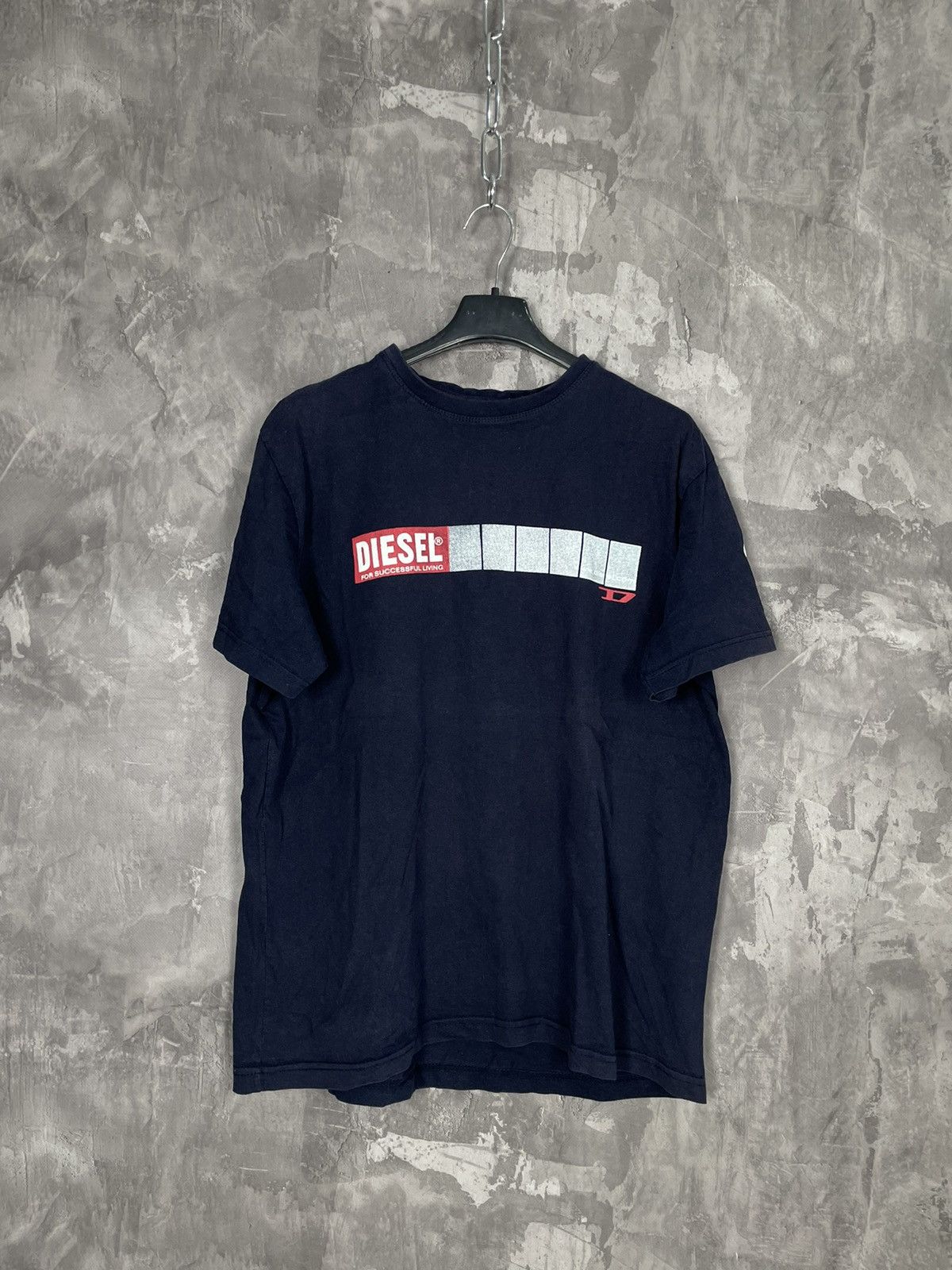 Diesel × Vintage DIESEL VINTAGE BIG LOGO T-SHIRT 90s Size US M / EU 48-50 / 2 - 1 Thumbnail