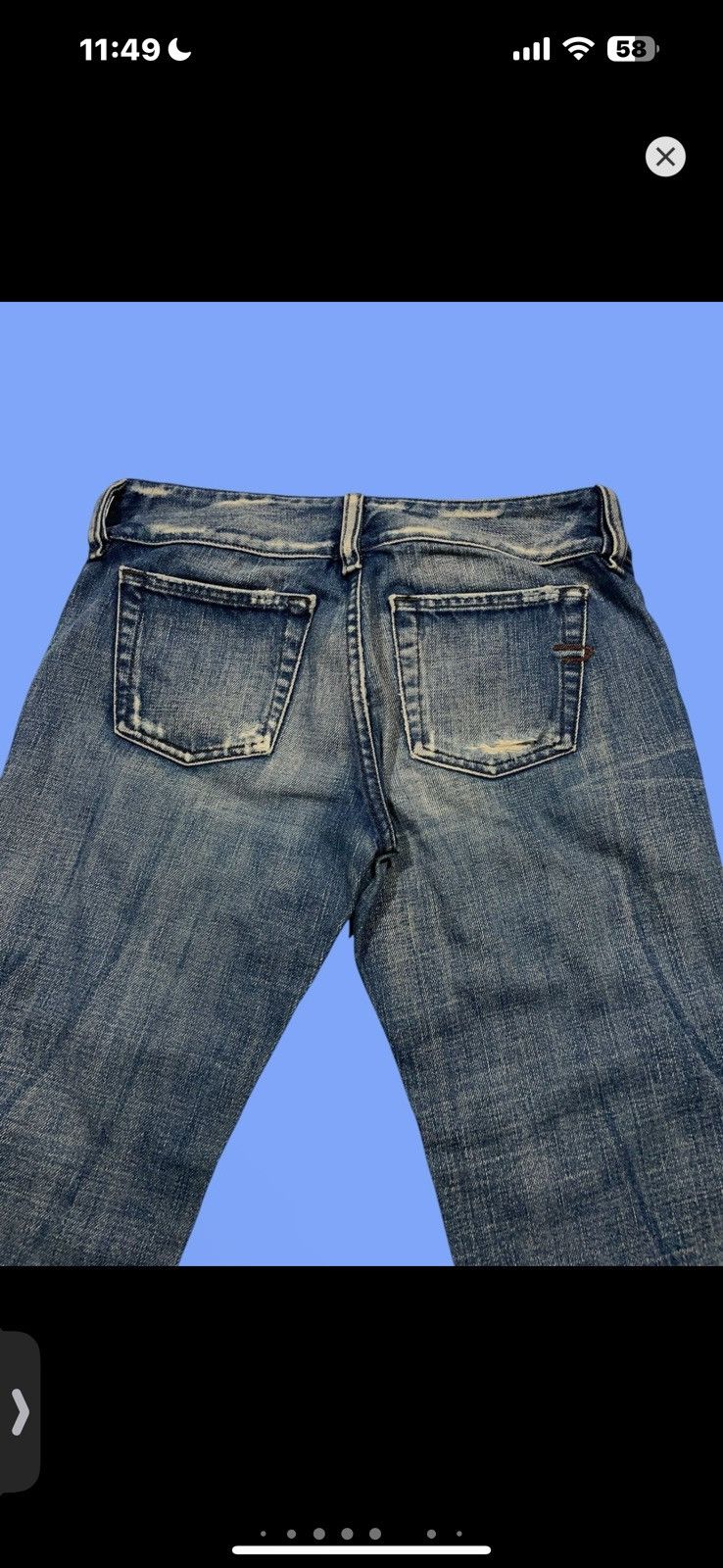 Diesel × Hysteric Glamour × If Six Was Nine Y2K Opium LGB style Diesel Distressed Denim Jeans Size 27" / US 4 / IT 40 - 7 Thumbnail