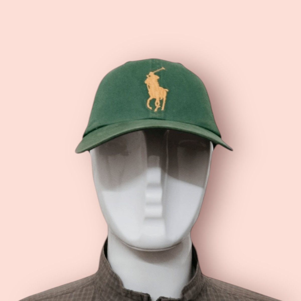 Polo Ralph Lauren × RRL Ralph Lauren × Ralph Lauren VINTAGE POLO RALPH LAUREN NO.3 BIG PONY STRAPBACK Size ONE SIZE - 3 Thumbnail
