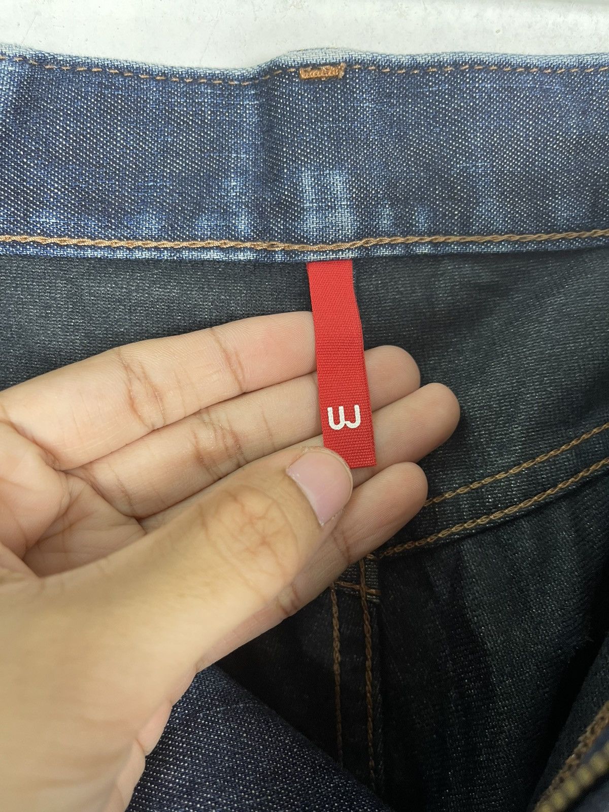 Japanese Brand UNIQLO UJ FLARE JEANS Size US 34 / EU 50 - 15 Thumbnail