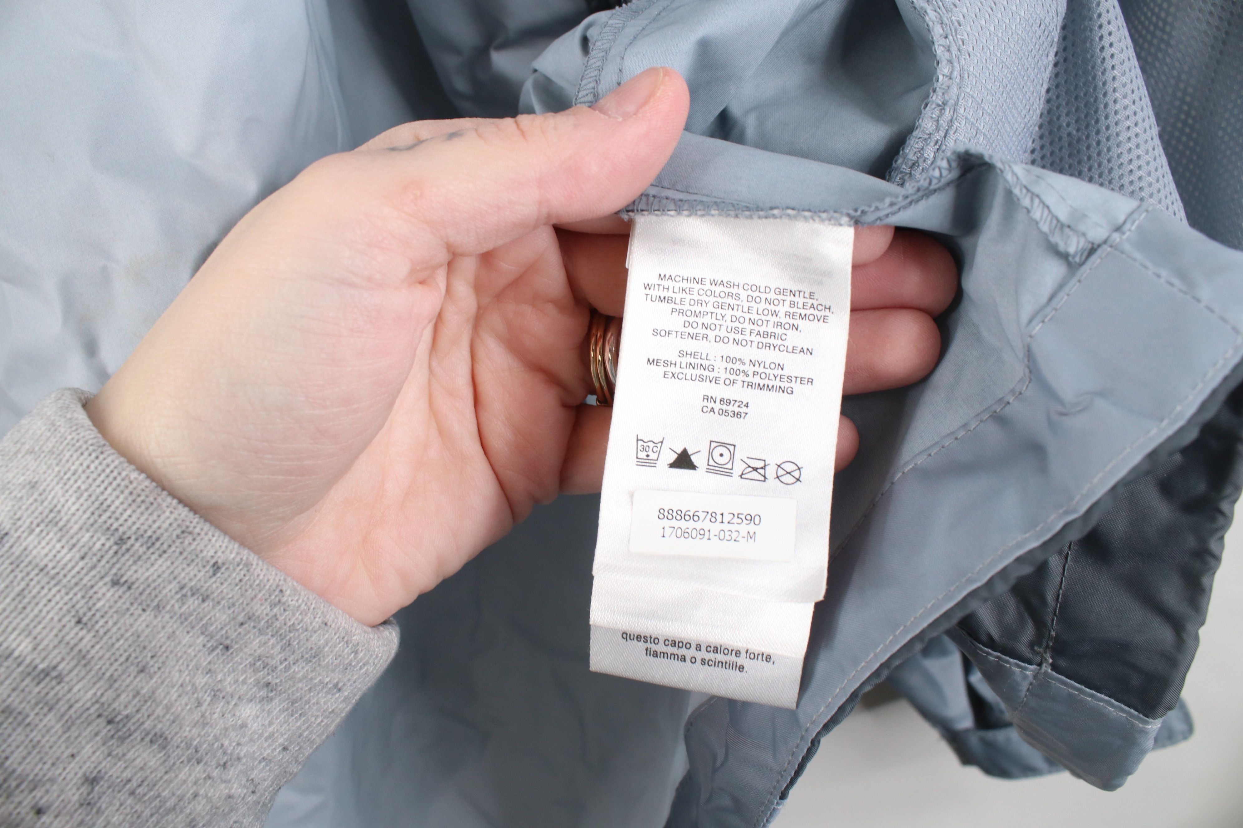 Columbia Y2K Columbia Color Block Hooded Windbreaker Rain Jacket Gray Size US M / EU 48-50 / 2 - 13 Thumbnail