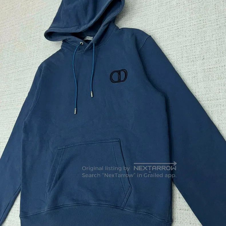 Dior Dior CD letter embroidery hooded long-sleeved sweatshirt Size US M / EU 48-50 / 2 - 2 Thumbnail