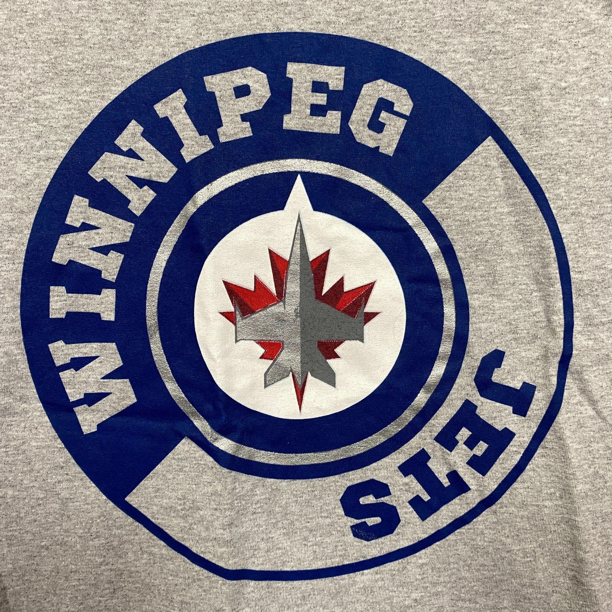 NHL NHL Winnipeg Jets Logo Graphic Design T-Shirt Small Size US S / EU 44-46 / 1 - 2 Thumbnail