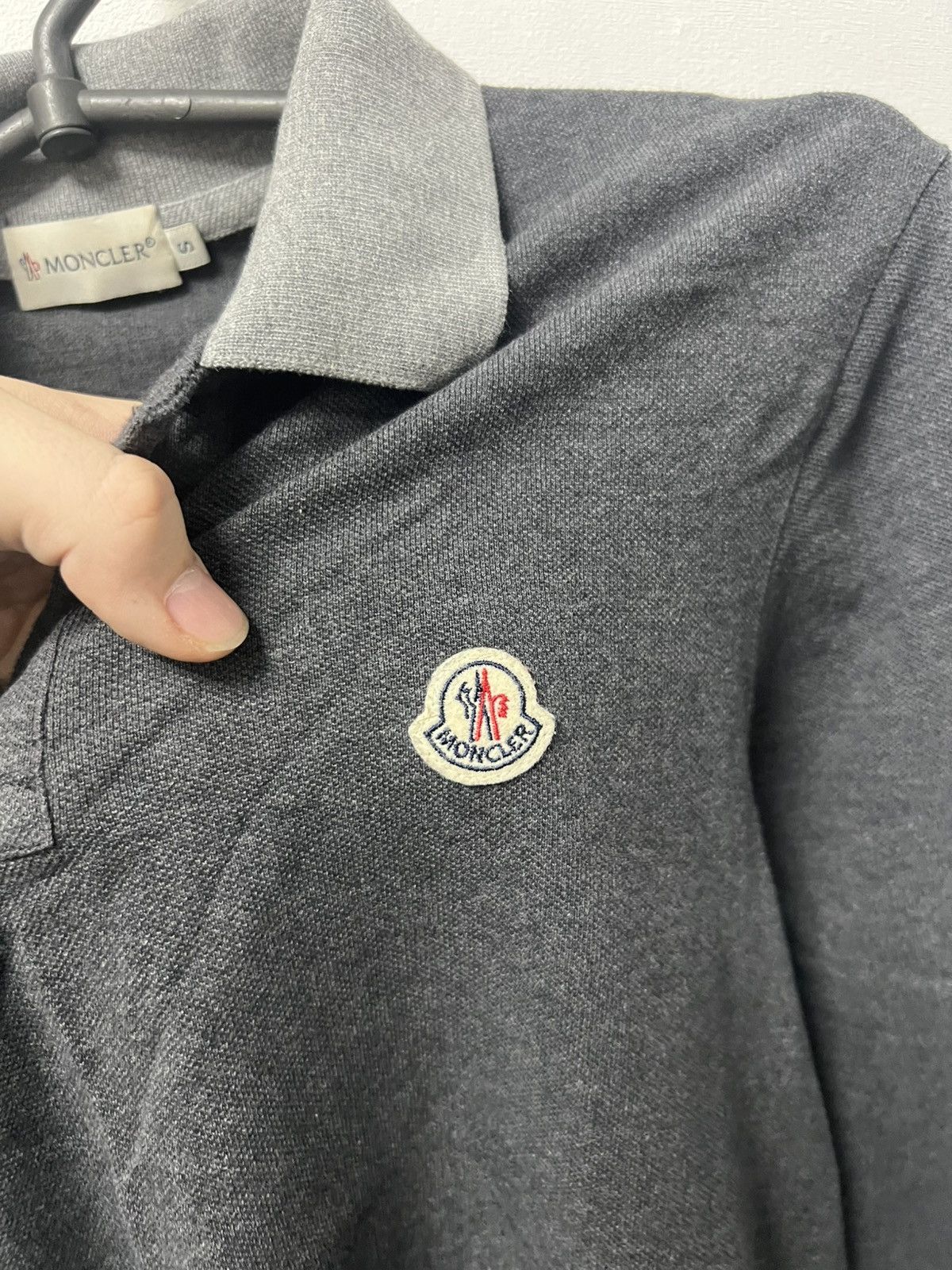 Moncler Moncler Polo Long Sleeve Size US S / EU 44-46 / 1 - 6 Thumbnail