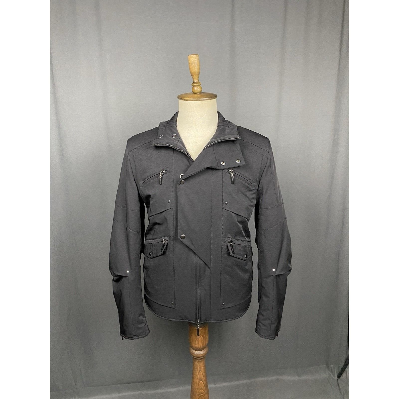 Versace NWT Versace Collection Vintage Men's Black Motorcycle Utilit Size US M / EU 48-50 / 2 - 1 Thumbnail