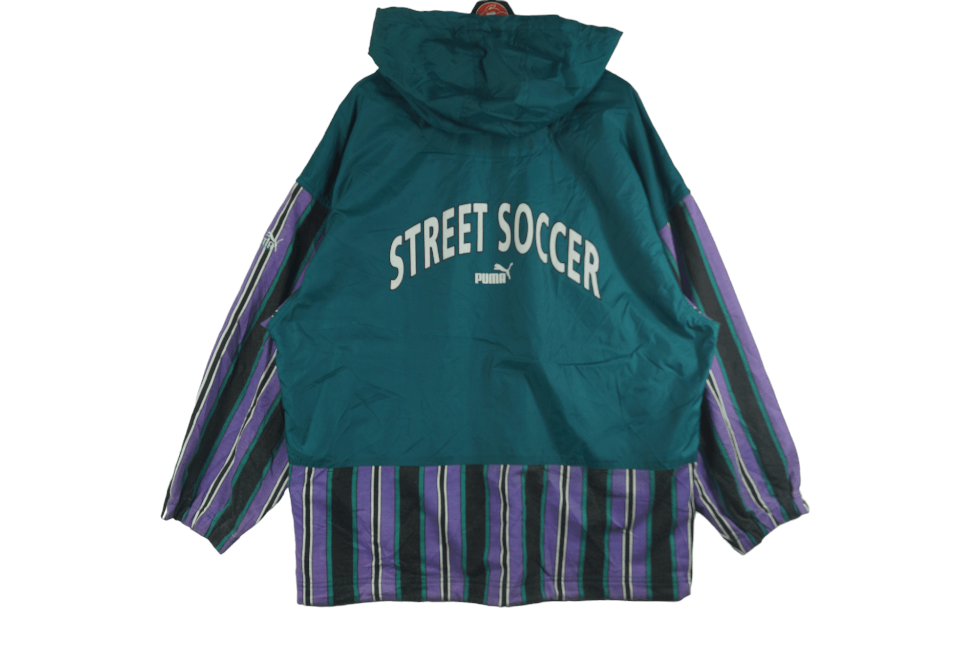 Puma × Vintage Puma Light Jacket Street Soccer Nice Design Size US XL / EU 56 / 4 - 8 Thumbnail