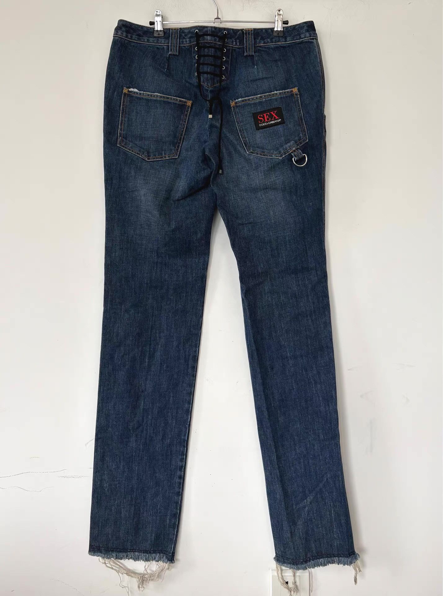 Dolce & Gabbana Dolce & Gabbana Unisex Napoleon Jeans Ｑ21 Size US 34 / EU 50 - 2 Thumbnail