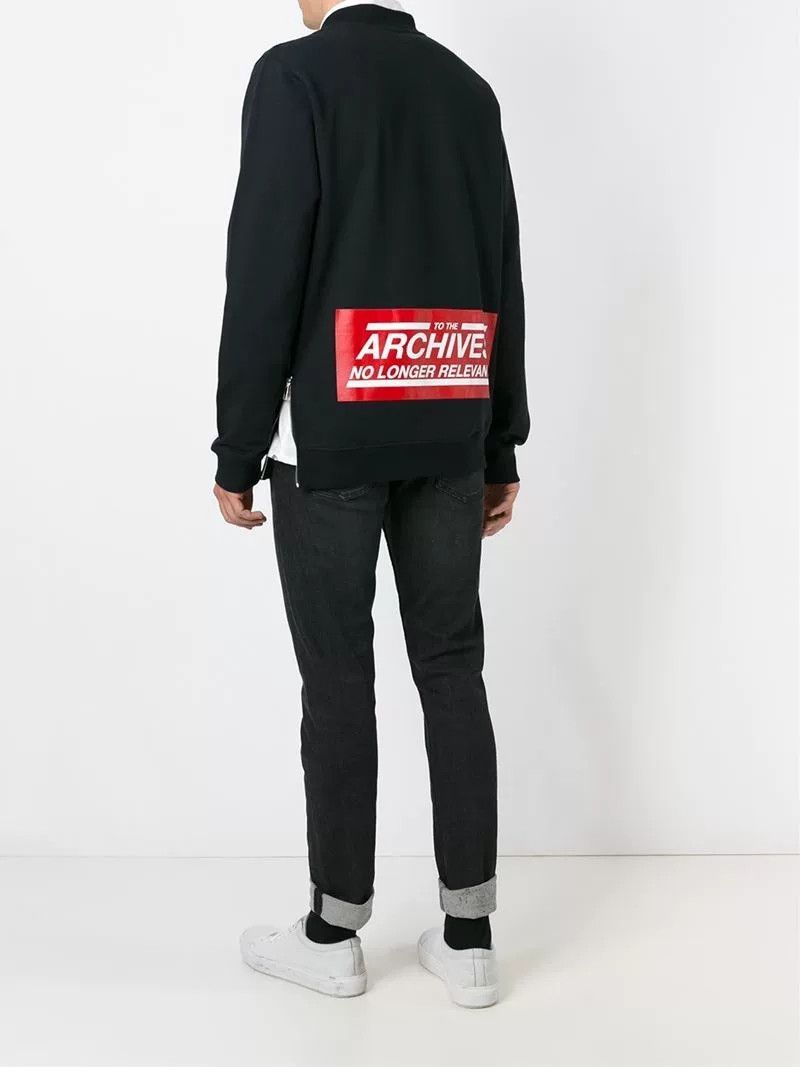 Raf Simons Raf Simons Side Zip Sweatshirt Size US L / EU 52-54 / 3 - 1 Thumbnail