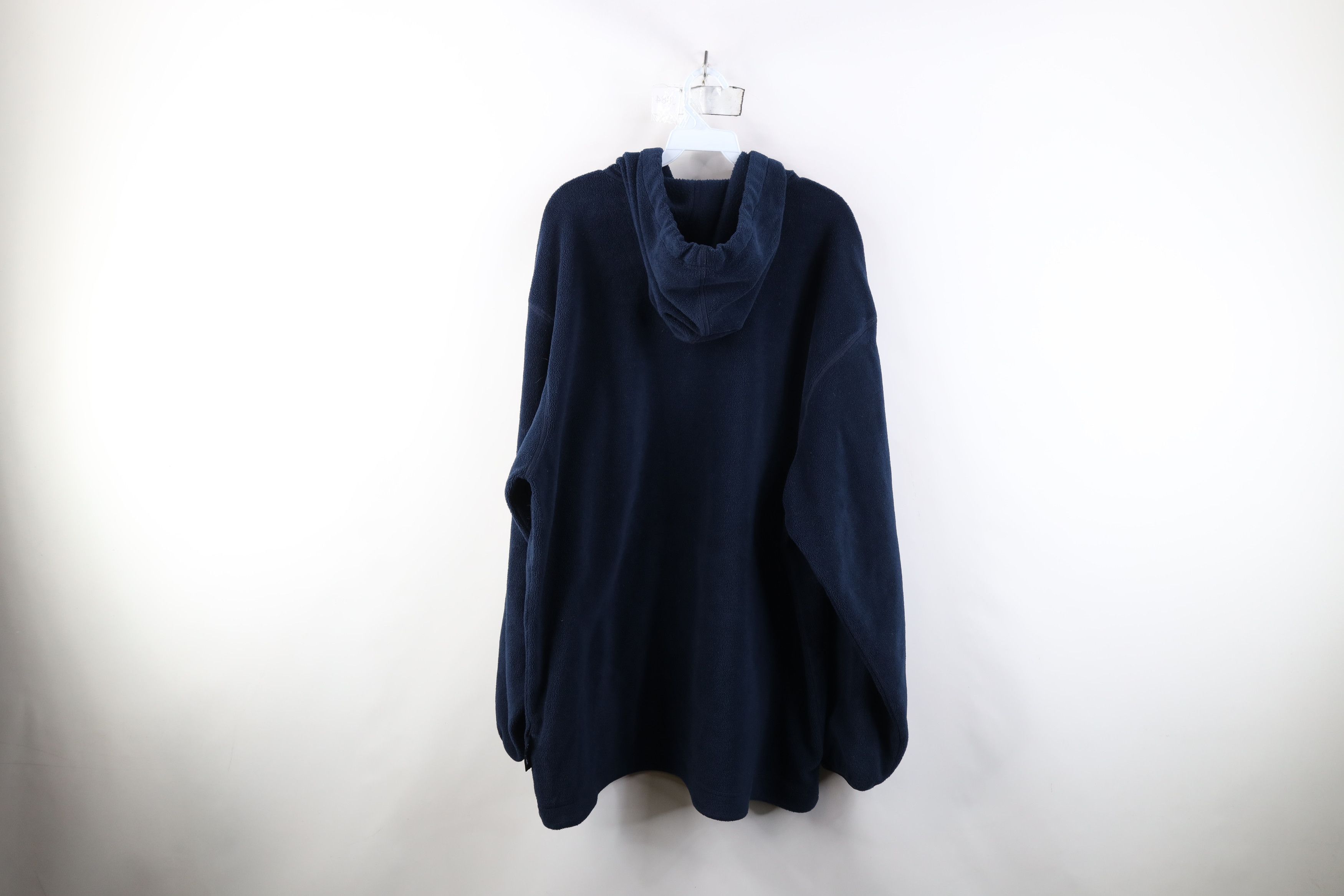 Nautica Vintage 90s Nautica Competition Spell Out Fleece Hoodie Blue Size US XXL / EU 58 / 5 - 12 Thumbnail