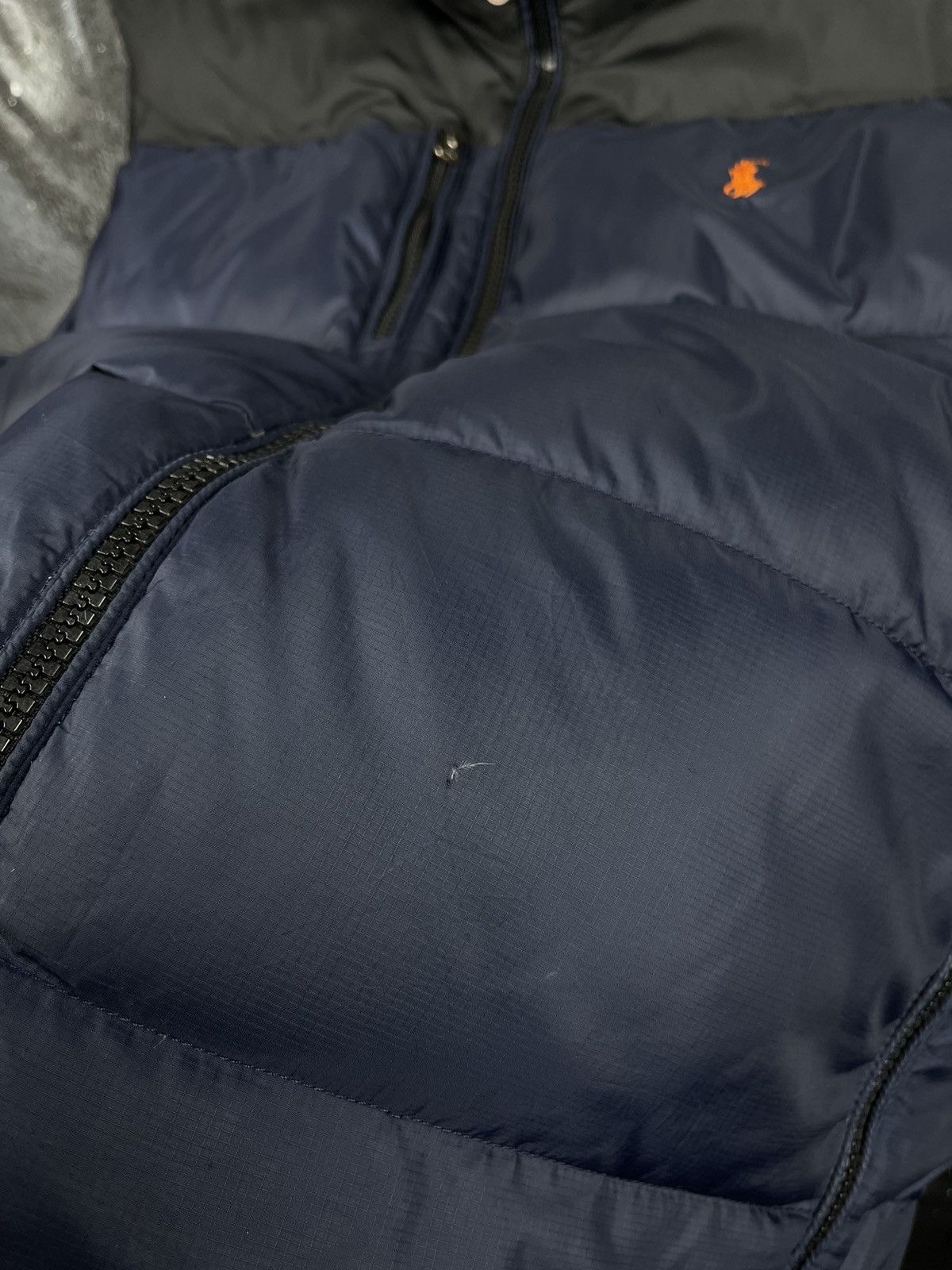 Polo Ralph Lauren Polo Ralph Lauren Navy Blue And Black Full Zip Down Vest Men’s Size XL Size US XL / EU 56 / 4 - 7 Thumbnail