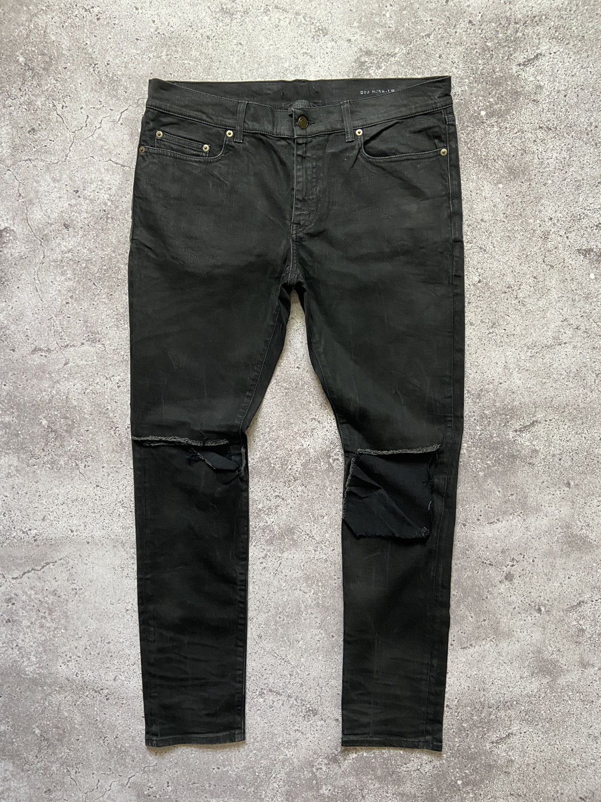 Yves Saint Laurent Yves Saint Laurent Black Jeans Size US 34 / EU 50 - 1 Thumbnail