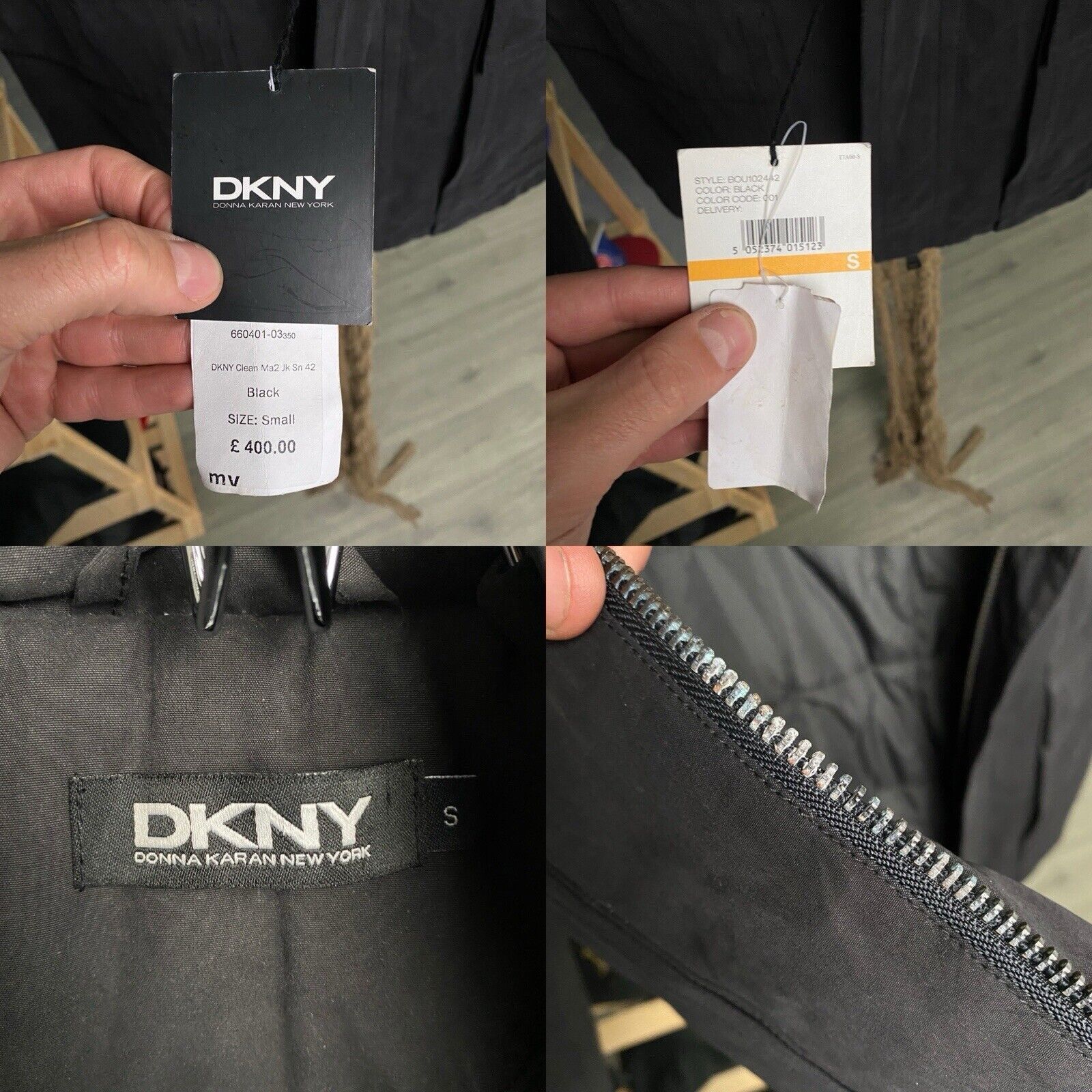 Donna Karan DKNY Clean Men Donna Karan New York Black Jacket Size S Size US S / EU 44-46 / 1 - 21 Thumbnail
