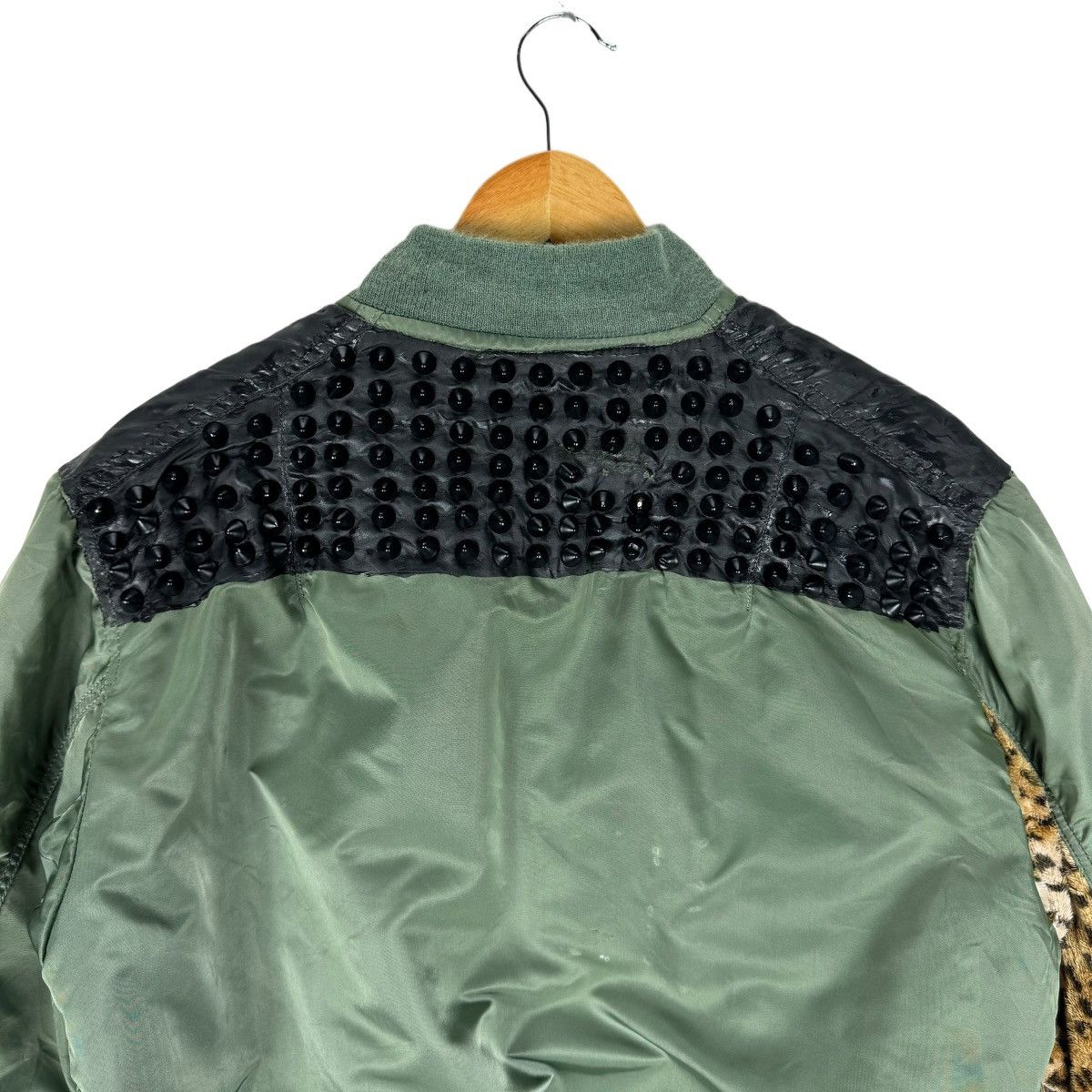Alpha Industries 🌟ALPHA INDUSTRIES MA-1 FLYERS BOMBER STUD RIOT JACKET Size US L / EU 52-54 / 3 - 7 Thumbnail
