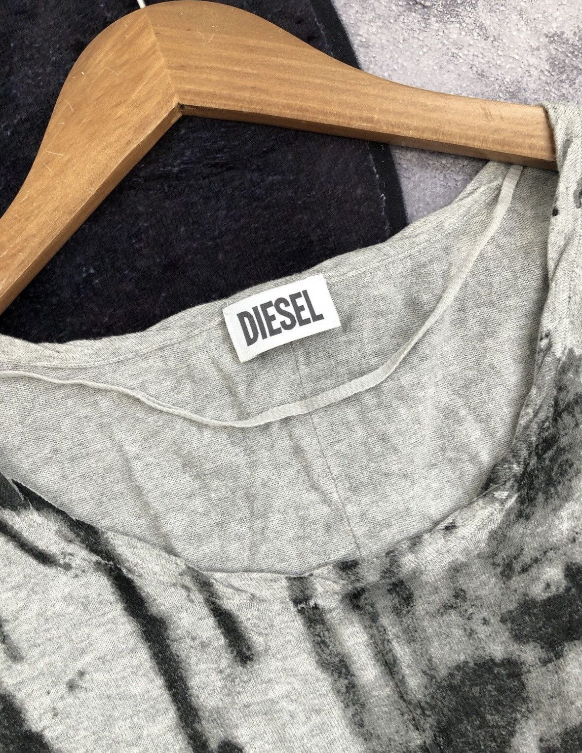 Diesel DIESEL Hype Big Logo Avantgarde Punk Goth Streetwear Dress Size M / US 6-8 / IT 42-44 - 6 Thumbnail
