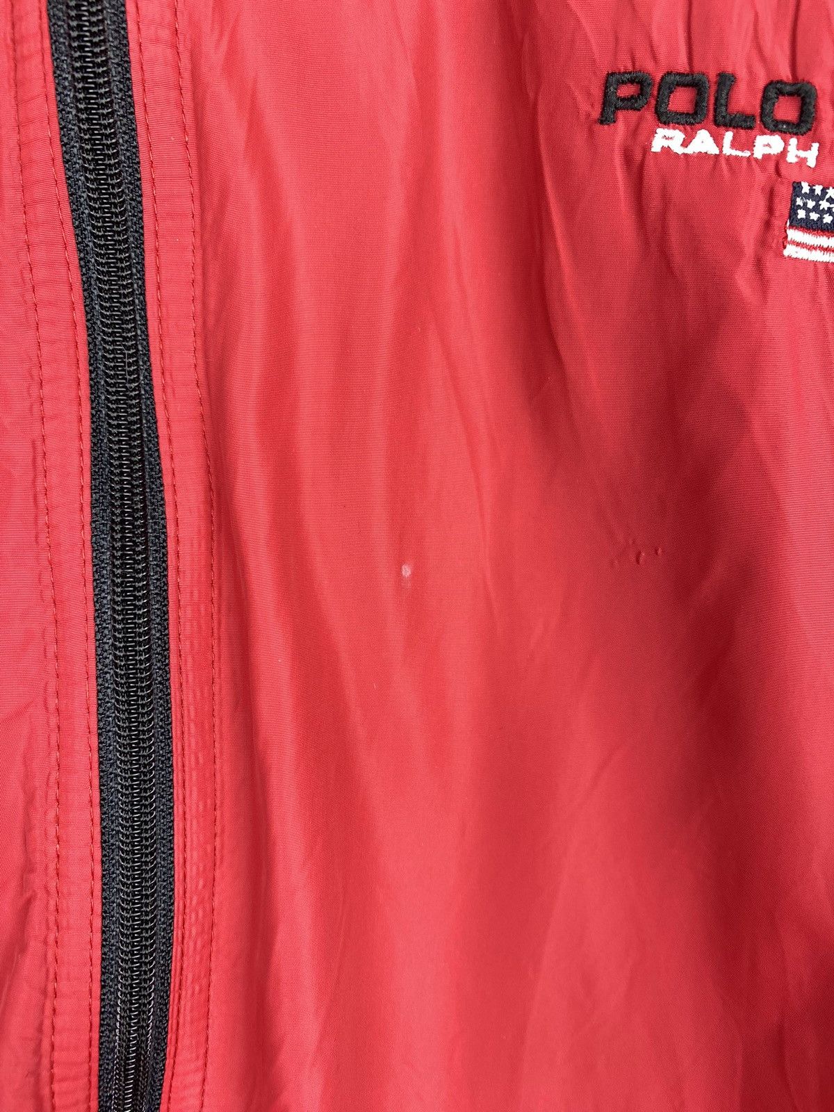 Polo Ralph Lauren × Vintage Polo Sport Ralph Lauren VTG nylon / fleece reversible jacket Size US M / EU 48-50 / 2 - 18 Thumbnail