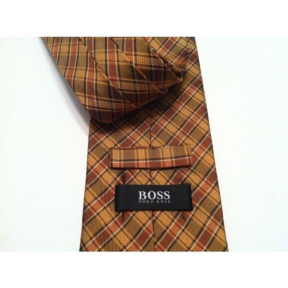 Hugo Boss HUGO BOSS NEW TIE 3 5/8" MADE IN ITALY Size ONE SIZE - 6 Thumbnail