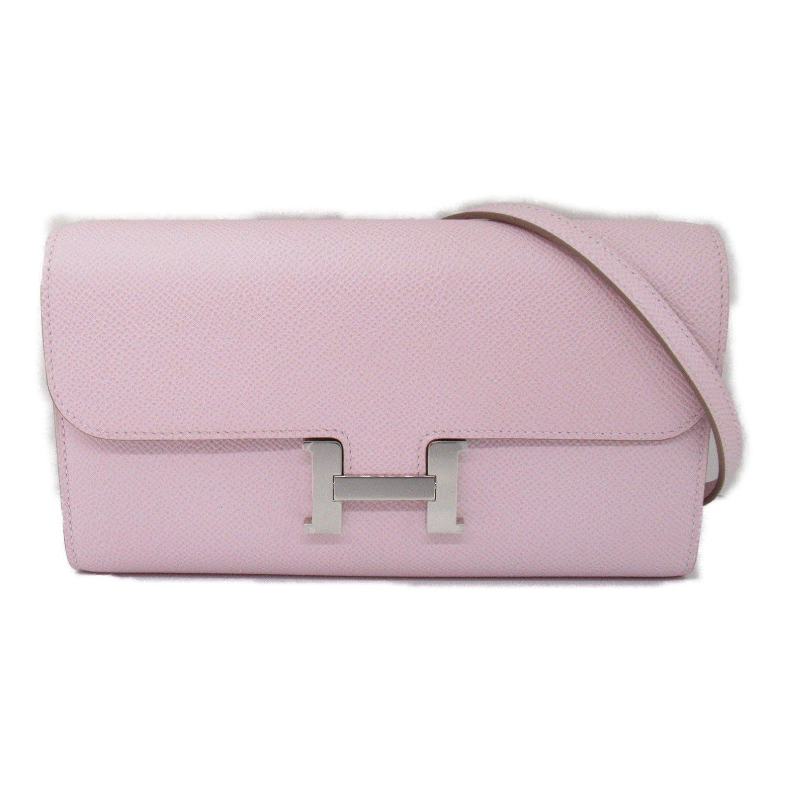 Hermes Hermes Constance To Go Mauve Sylvest Shoulder Bag Leather Veau Epsom Purple Sylvestre Silver Hardware B Stamp Size ONE SIZE - 1 Thumbnail