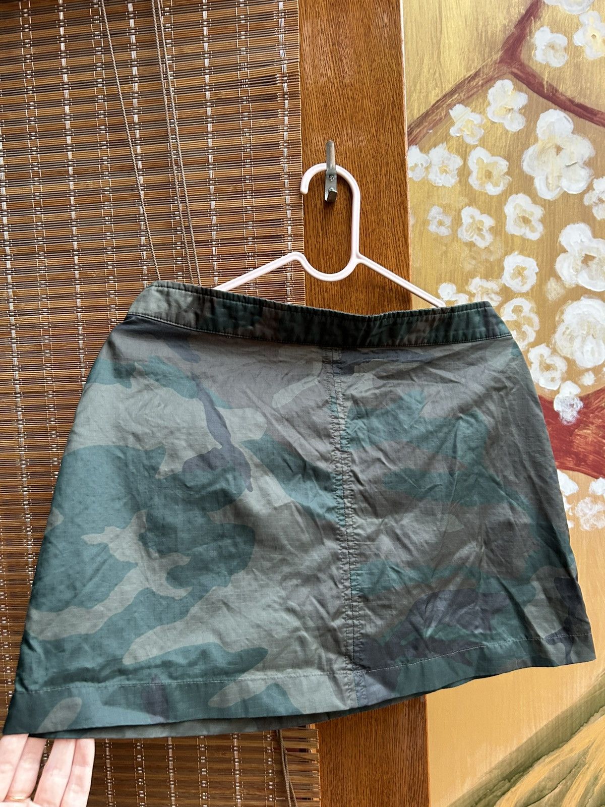 Polo Ralph Lauren Y2K Polo Jeans Ralph Lauren Camo Nylon Mini Skirt Military Size 28" / US 6 / IT 42 - 4 Thumbnail