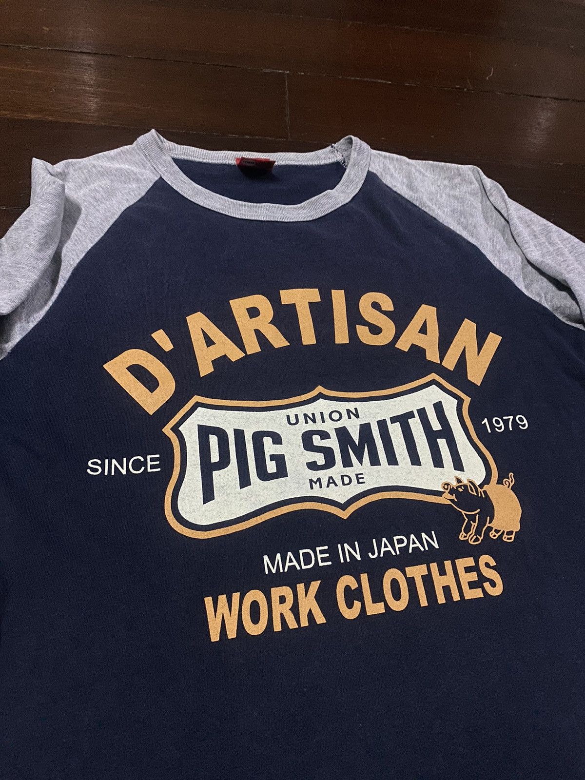 Iron Heart × Studio D'Artisan × Warehouse RARE DESIGN Studio D'artisan PIG SMITH UNION MADE WORK CLOTH Size US S / EU 44-46 / 1 - 4 Thumbnail
