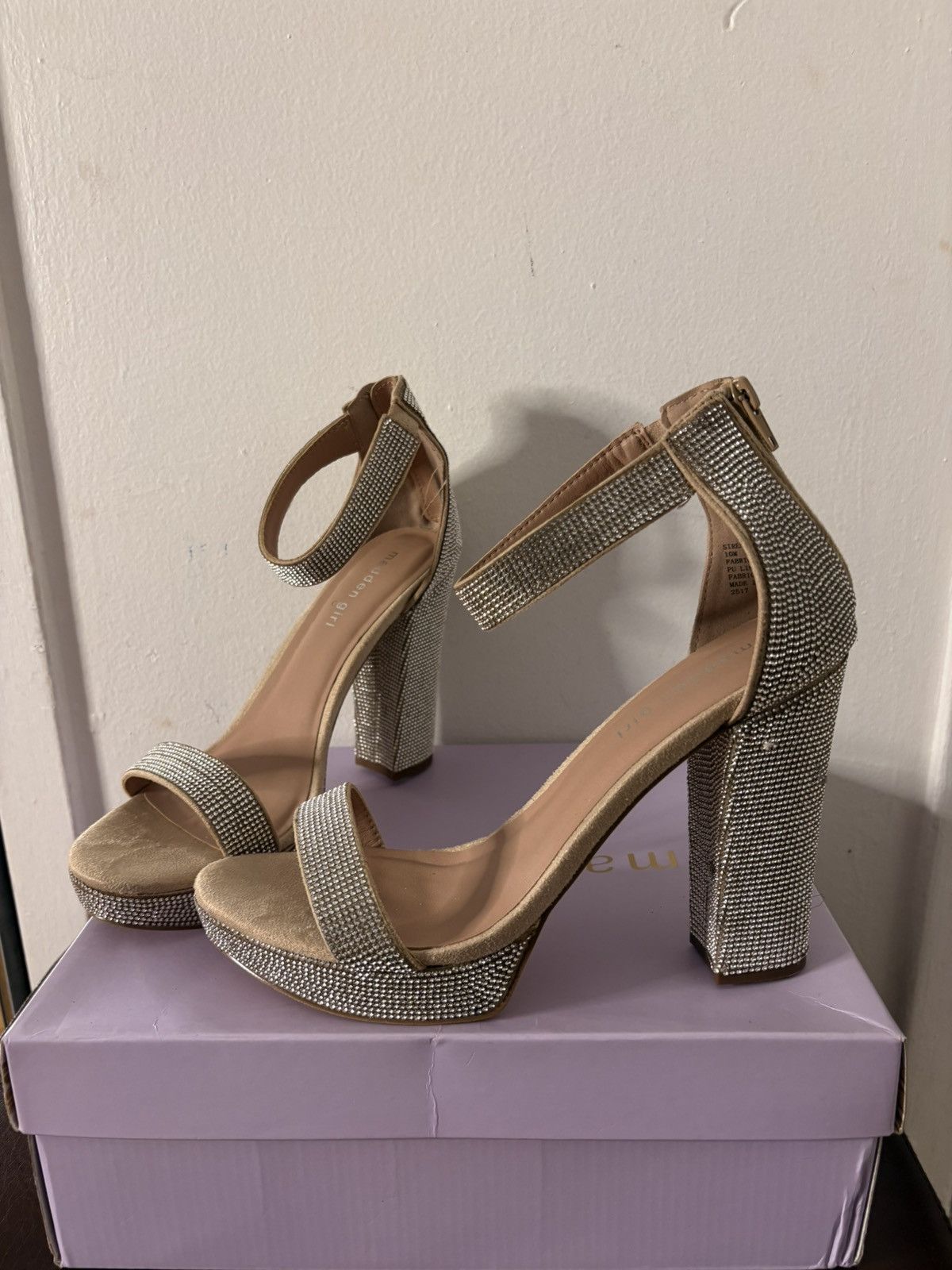 Other Madden Girl rhinestone sandals Size US 10 / IT 40 - 9 Thumbnail
