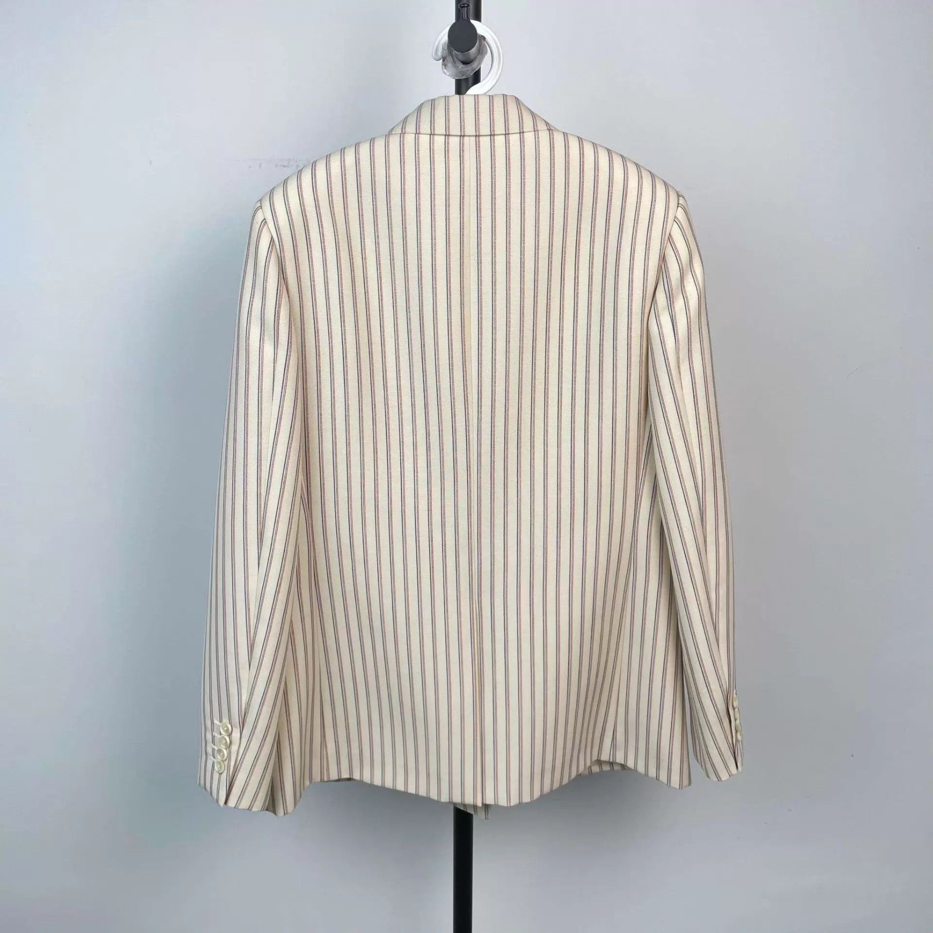 Celine Celine 97 New Ivory Cotton Women's Blazer 40 Size S / US 4 / IT 40 - 2 Thumbnail