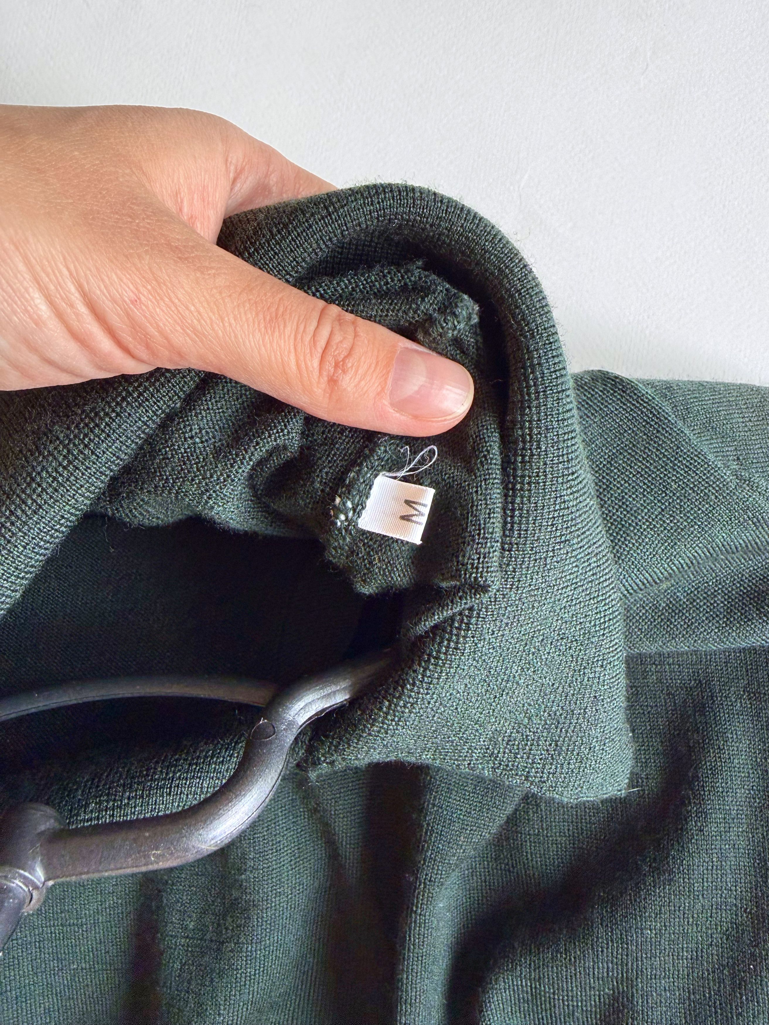 Asket Men's Asket Merino Wool Collared Sweater (M) Size US M / EU 48-50 / 2 - 4 Thumbnail