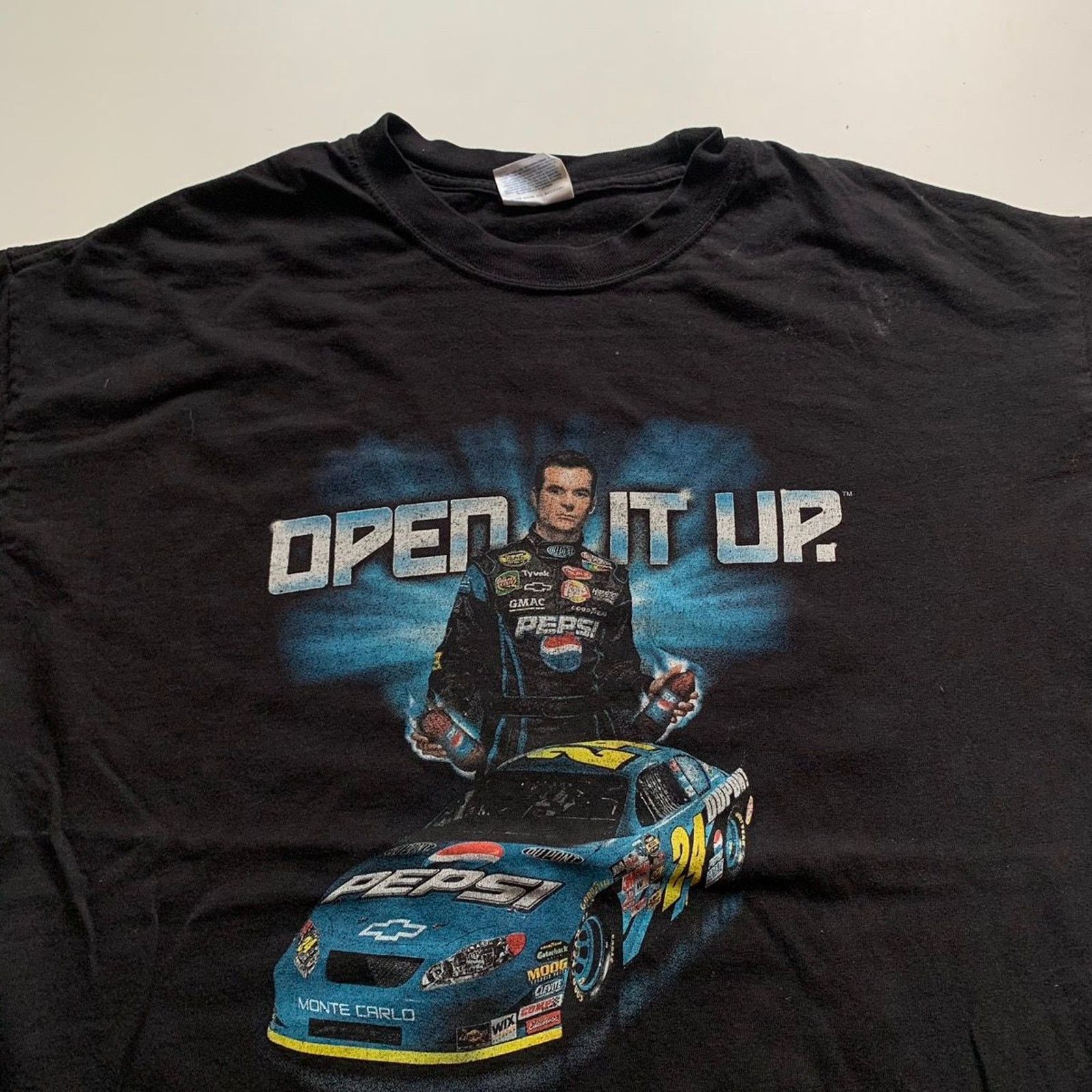 NASCAR Vintage Y2K Nascar Pepsi Racing Jeff Gordon #24 T Shirt XL Size US XL / EU 56 / 4 - 2 Thumbnail