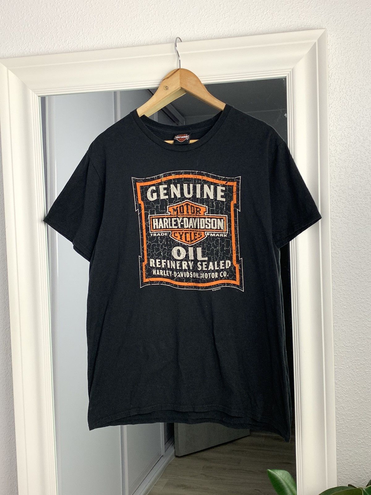 Harley Davidson Vintage HARLEY DAVIDSON Tee Edinburg 3D Emblem Graphic Size US L / EU 52-54 / 3 - 2 Thumbnail
